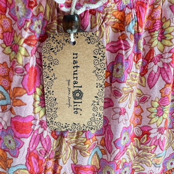 NWT/Natural Life/Harley Embroidered Mini Sundress - Picture 6 of 8